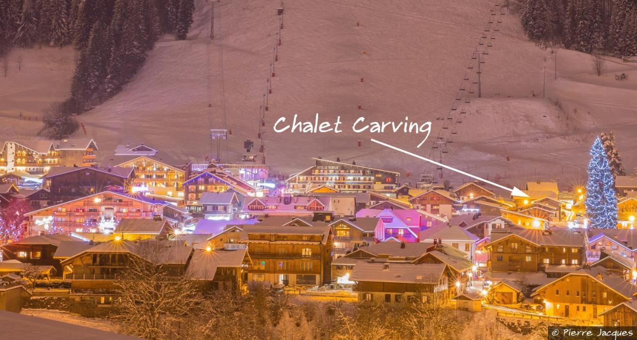 Simply Morzine - Chalet Carving Bagian luar foto