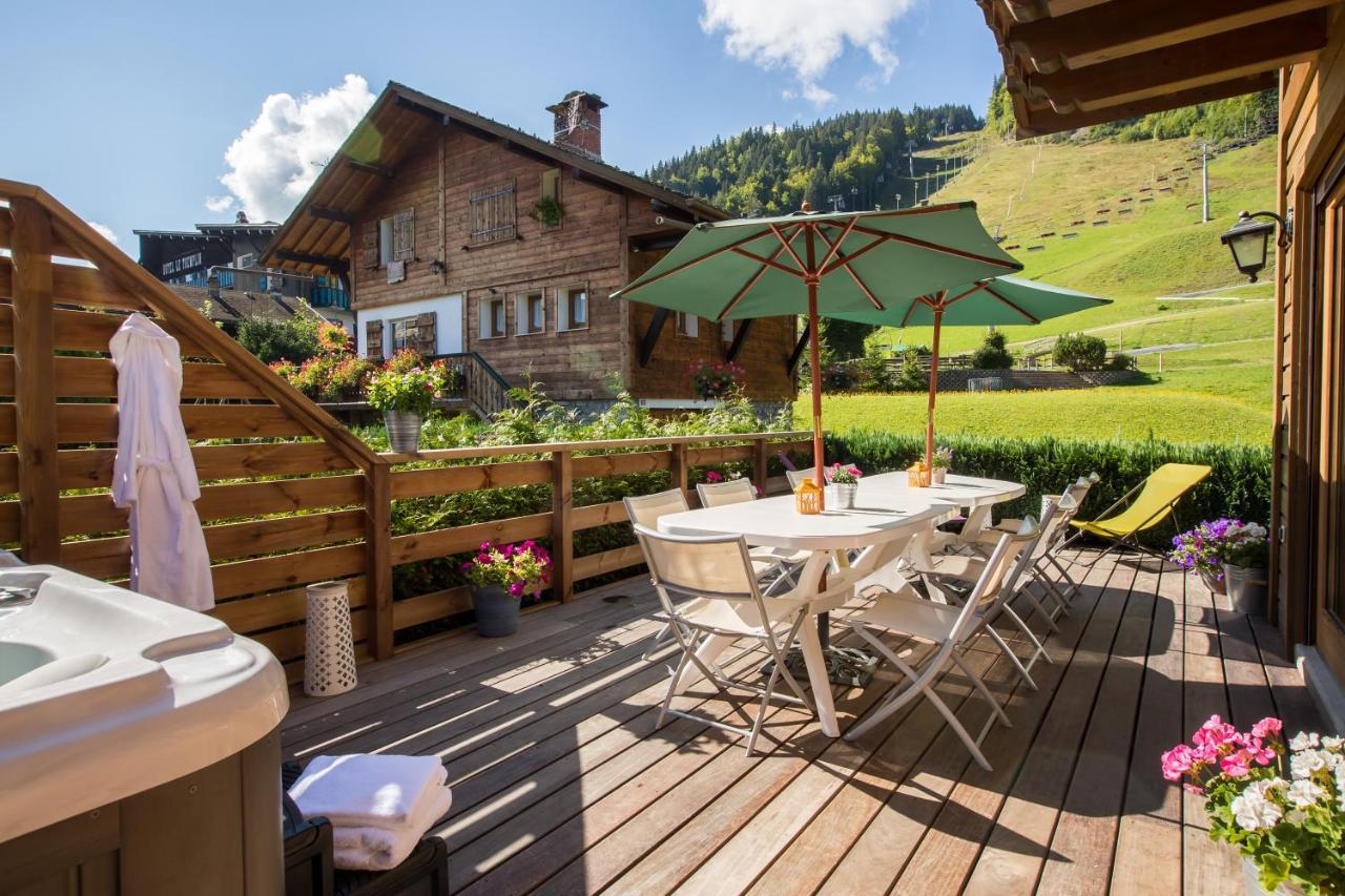 Simply Morzine - Chalet Carving Bagian luar foto