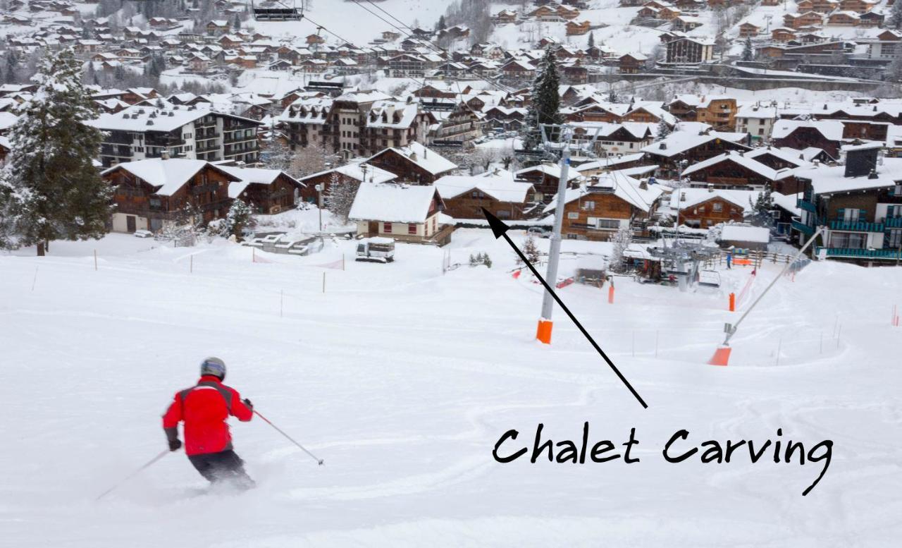 Simply Morzine - Chalet Carving Bagian luar foto
